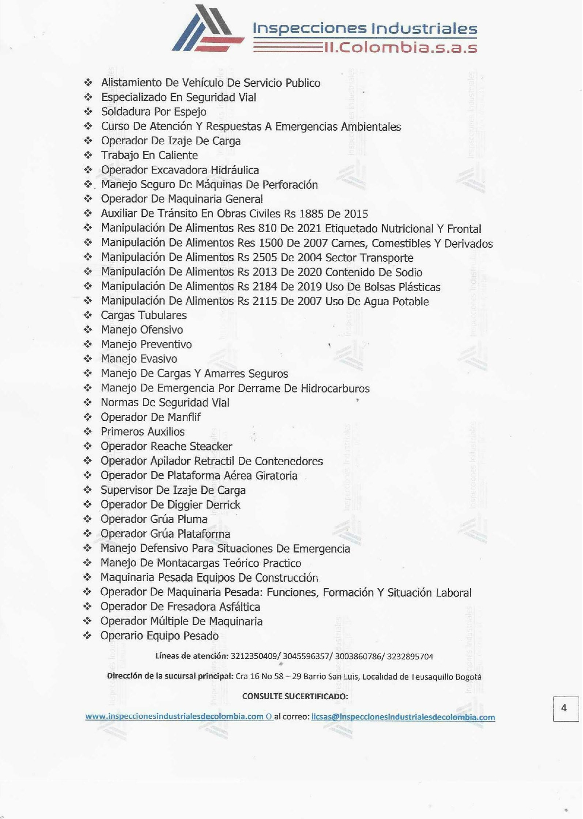 Certificación 5