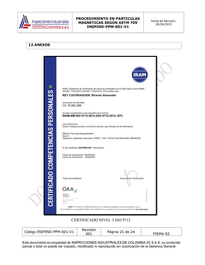 Certificación 1